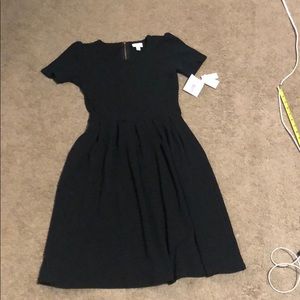 Lularoe Amelia Black Dress